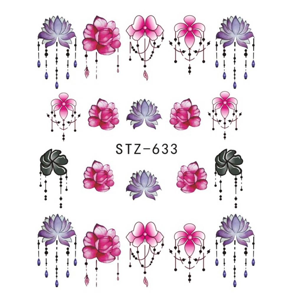 Butterfly Flower Nail Art