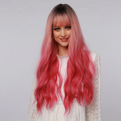 Wig Fiber Headgear With Bangs