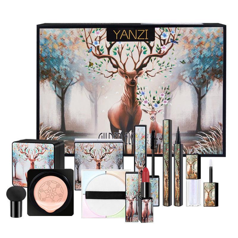 Eye Shadow Plate Lipstick Set