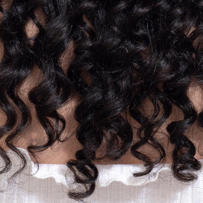 Fiberblack small curly wig