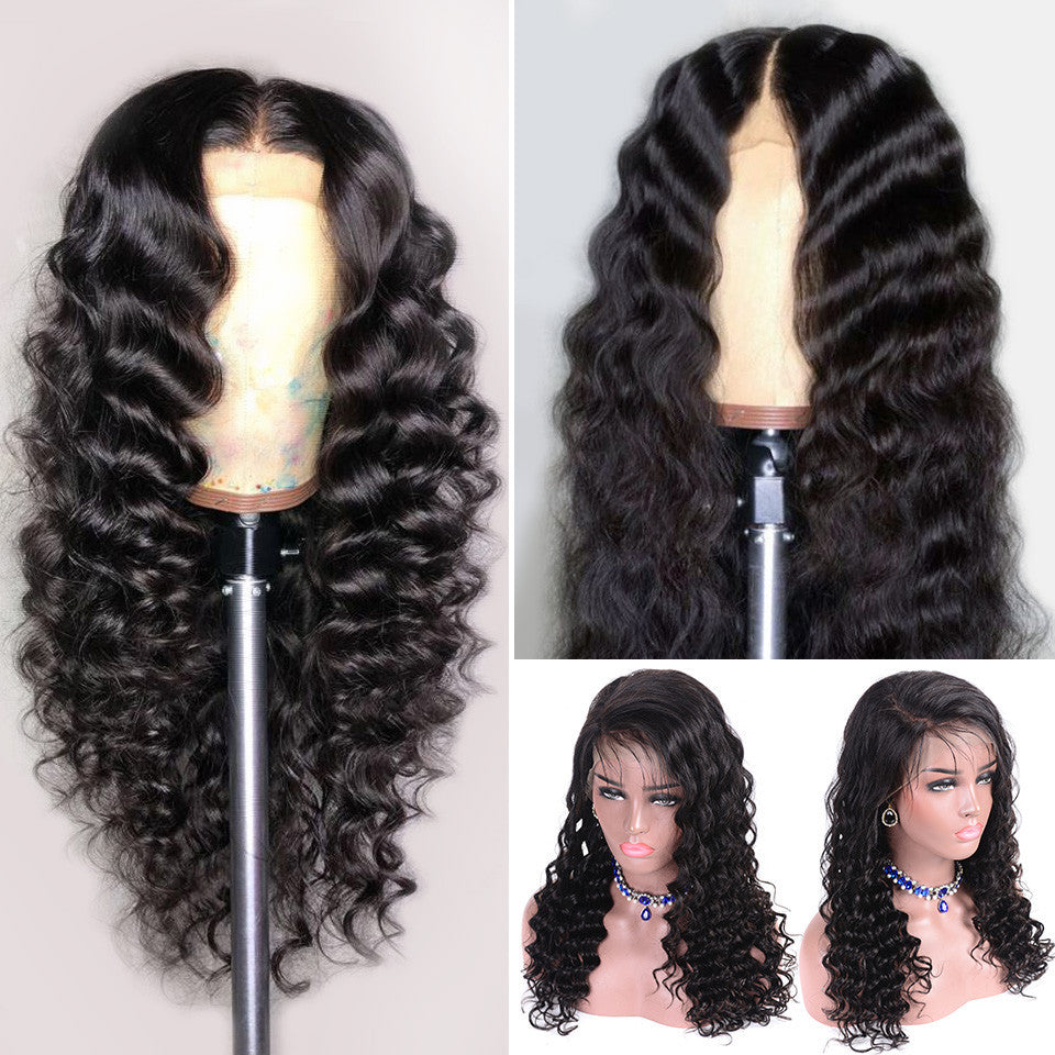 Fiberblack small curly wig