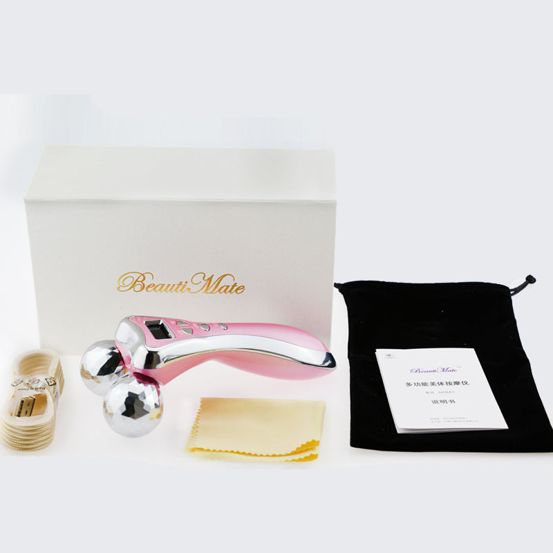 Roller massage instrument