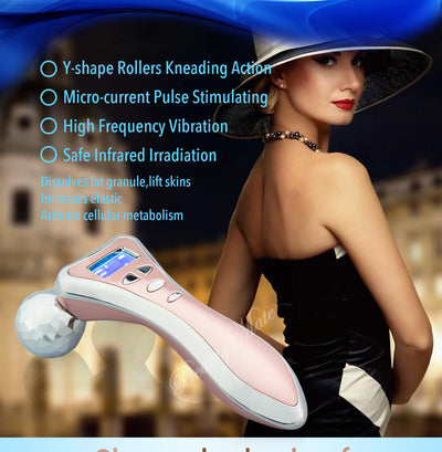 Roller massage instrument