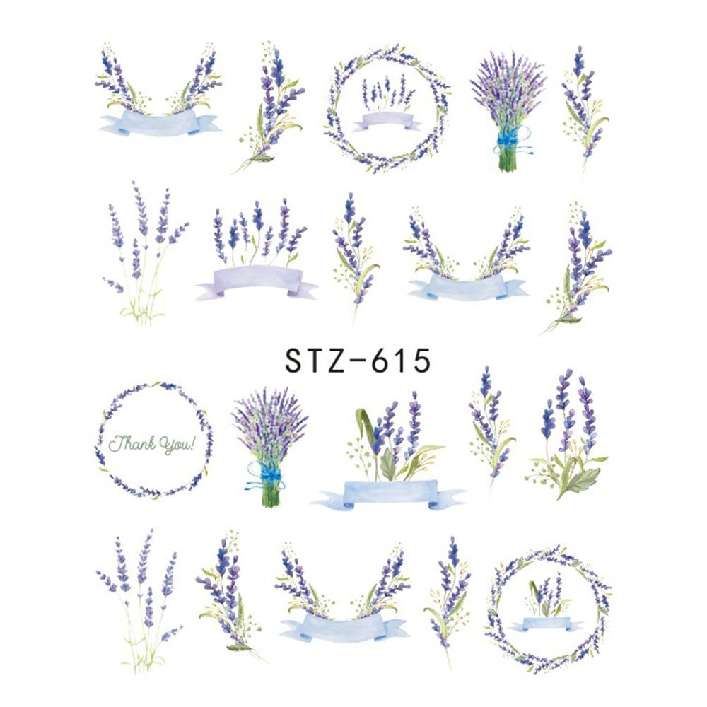 Butterfly Flower Nail Art