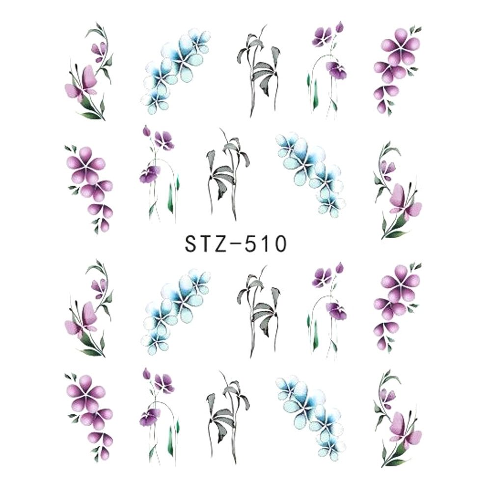 Butterfly Flower Nail Art