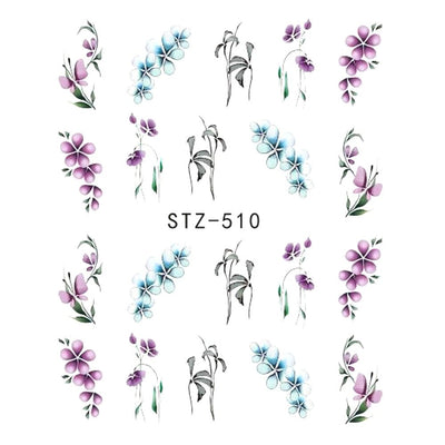 Butterfly Flower Nail Art