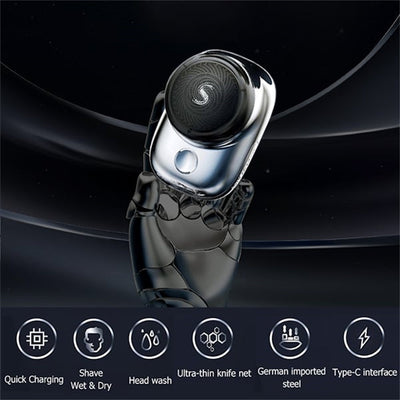 Electric Mini Travel Shaver