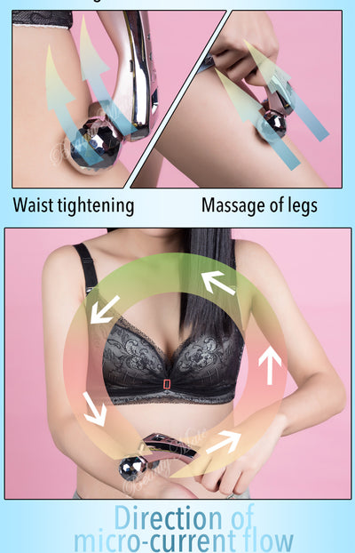 Roller massage instrument