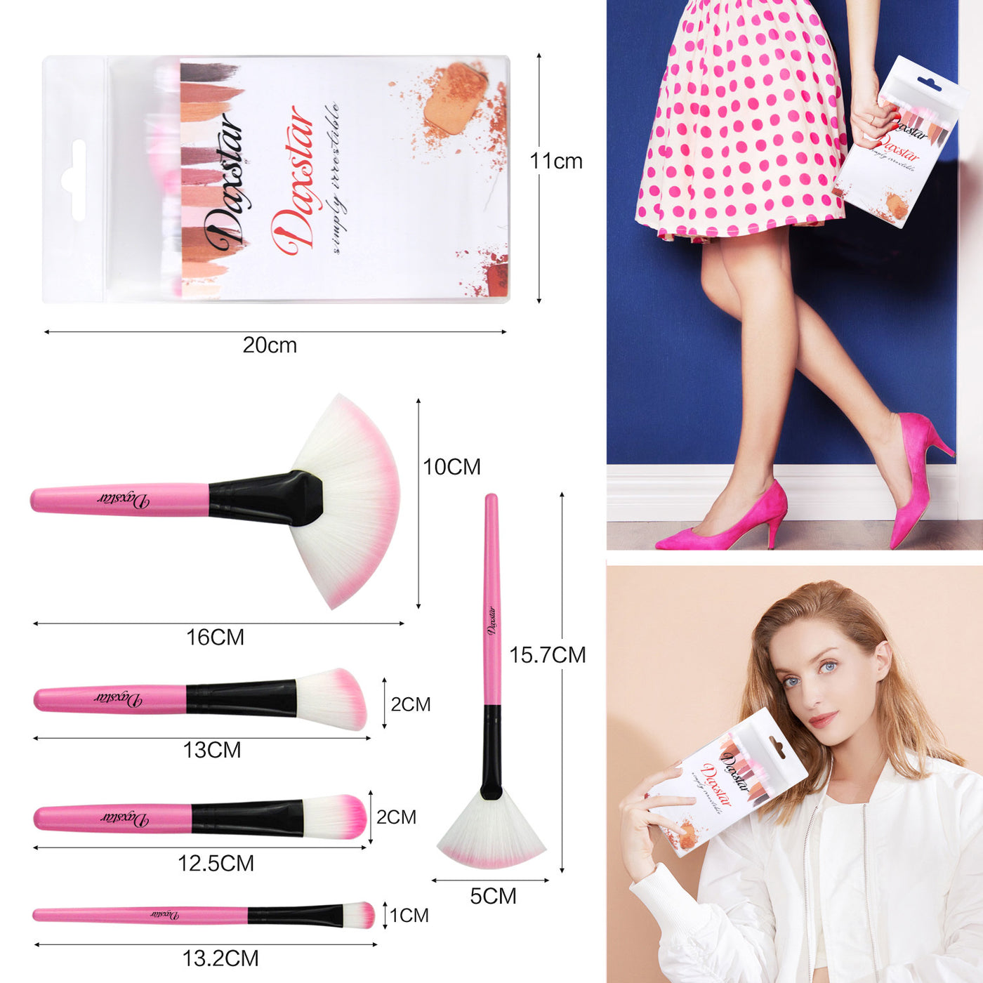 32Pcs Make Up Brushes